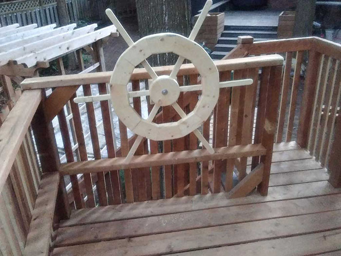 Pirate Ship Wheel