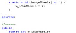 Static Variables and Functions Static Variables and Functions