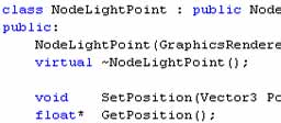 Three Inherited NodeLight Classes Three Inherited NodeLight Classes