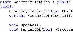 Two Geometries Two Geometries