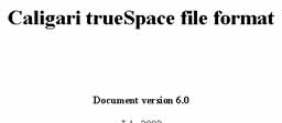 Caligari File Format Spec
