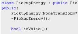 Pickup Energy Class Pickup Energy Class