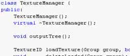 Texture Manager Class Texture Manager Class