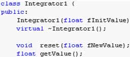 Integrator Classes Integrator Classes